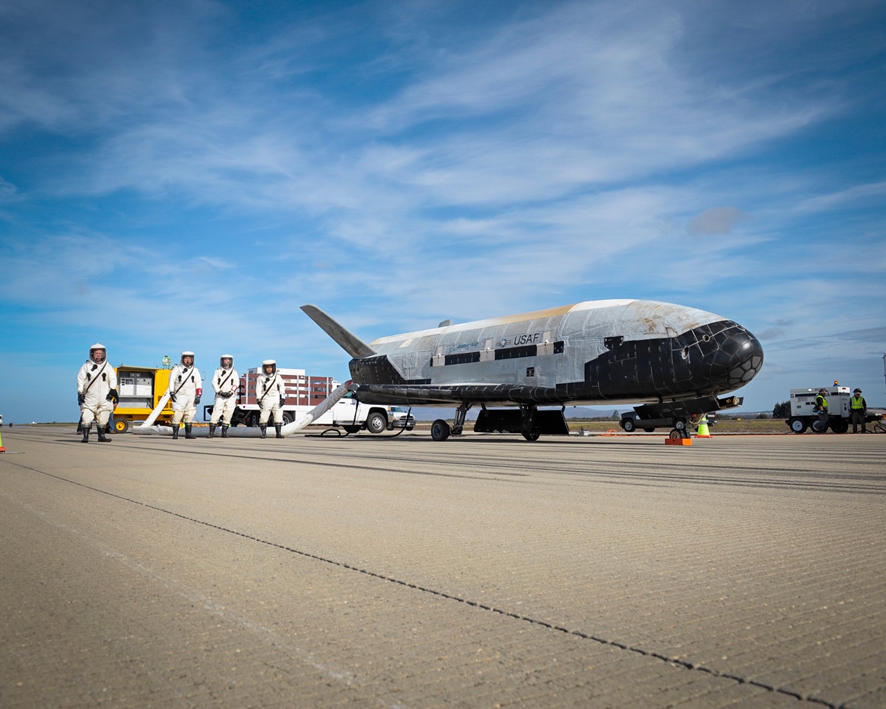 X-37B OTV Mission 3 Landing