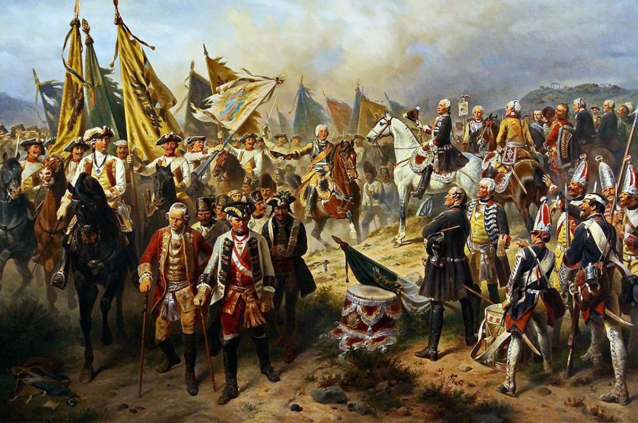 Русские против франции. Битва Фонтенуа 1745.